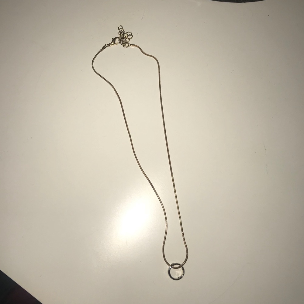 necklace with ring